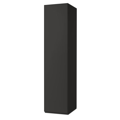 Nex Pur étagère fermée, À droite, Graphite