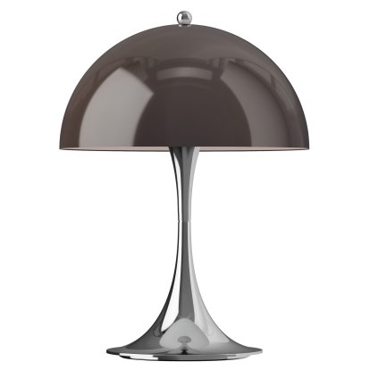 Lampe portable Panthella 250, Chrome opale marron