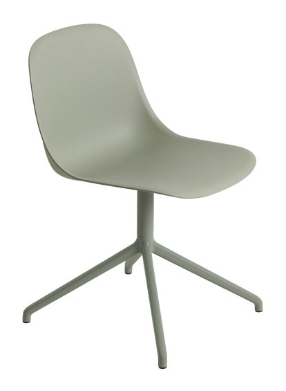Chaise Fiber Side pivotante, Vert dusty