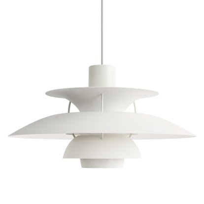 Suspension PH 5 500 Monochrome, Blanc