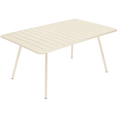 Table de Jardin Luxembourg , 165 x 100 cm, Beige Latte