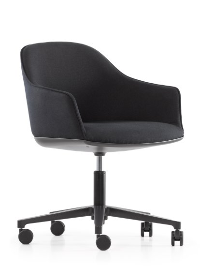 Softshell Armchair avec piètement à 5 branches