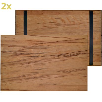 Plateau en bois (set de 2) pour étagères USM Haller, taille L, 75 cm x 50 cm,  Coeur de hêtre