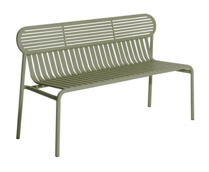 Banc  Week-End, Avec dossier, Vert jade