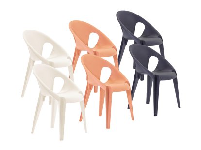 Chaise Bell Set, Lot de 6, Mix (2x sunrise / 2x high noon / 2x midnight)