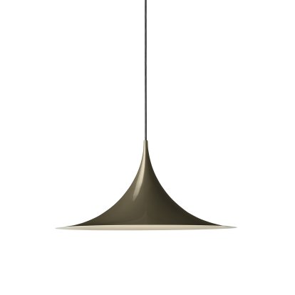 Suspension Semi, Ø 47 cm, Cacao noir, brillant