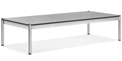 Table basse USM Haller, 150 x 75 cm, Stratifié, Gris pastel 