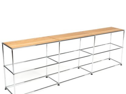 Plateau en bois (set de 3) pour étagères USM Haller, taille XL