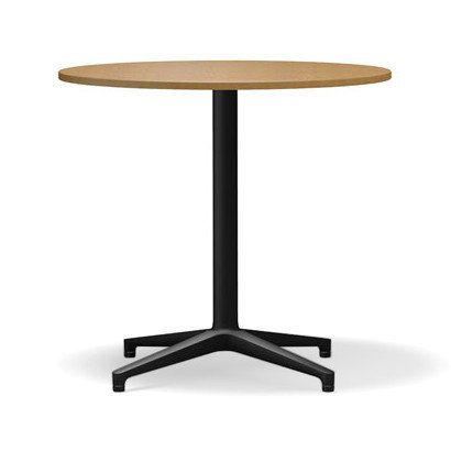 Bistro Table Indoor, Rond (Ø 796), Placage chêne clair