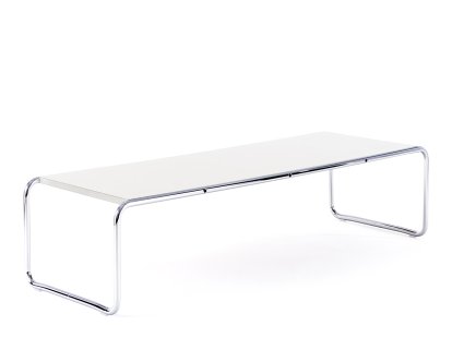 Table basse Laccio, Laccio 2 (grand), Stratifié blanc