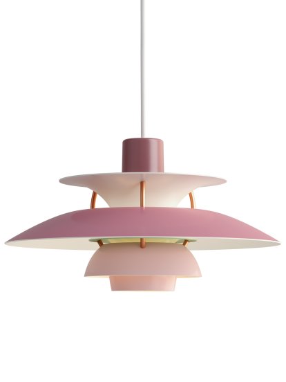 Suspension PH 5 300, Teintes de rose