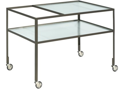 Mini-bar sur roues Hirche , Bronze ancien