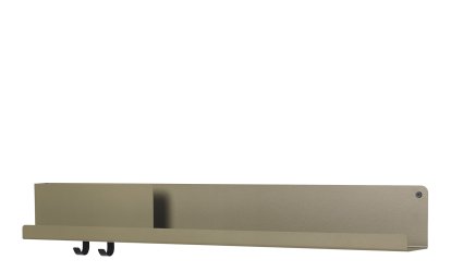 Etagère Folded Shelves, H 13 x L 96 cm, Olive