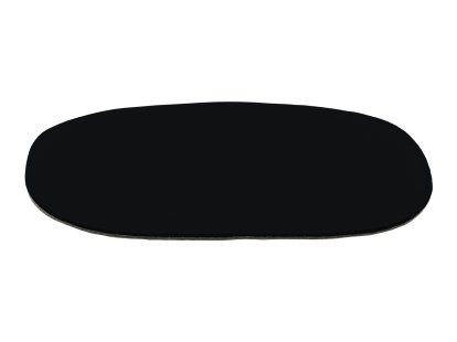 Coussin d'assise pour Panton Chair, Avec rembourrage, Noir