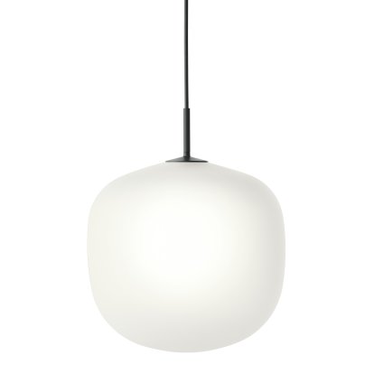 Suspension Rime, Ø 37 cm, Noir