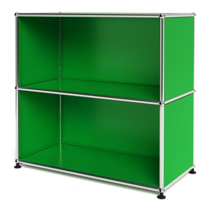 Meuble mixte Sideboard M USM Haller  ouvert, Vert USM
