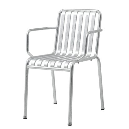 Chaise de jardin Palissade, Hot galvanized, Avec accotoirs
