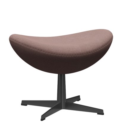 Repose-pied l'Oeuf, Re-wool, 648 - Rose pâle/naturel, Noir