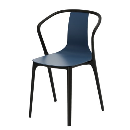 Fauteuil Belleville Outdoor, Bleu océan