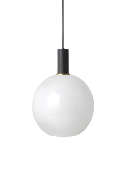 Collect Lighting, Bas, Noir, Opal Sphere, Blanc