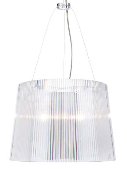 Suspension Gè, Transparent, Cristal
