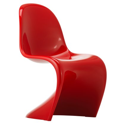 Chaise Panton Chair Classic, Rouge