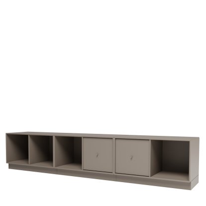 Commode Rest III, Truffle, sans coussin d'assise