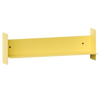 Étagère murale Pli Classique, 60 cm, Jaune de Naples, Sans crochet