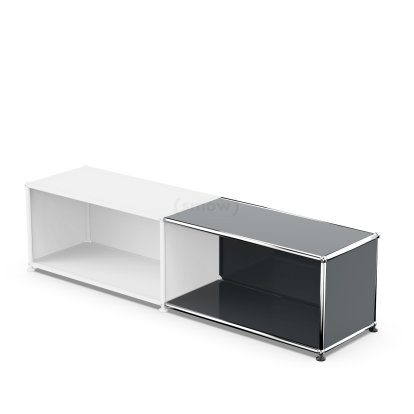 Kit d’extension horizontale USM Haller  1, Anthracite RAL 7016, 35 cm