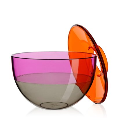 Vase Shibuya, Orange-violet-fumé