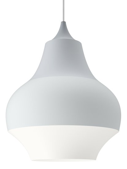 Suspension Cirque, Grande: Ø 38 x H 47,8 cm, Gris
