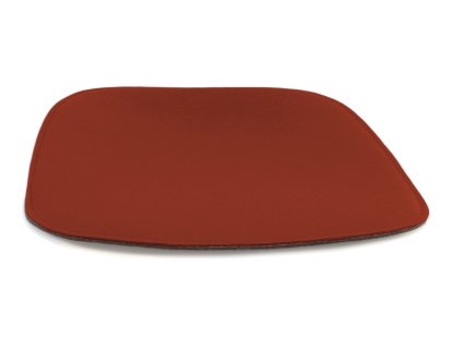 Coussin d'assise pour  Eames Armchairs, Avec rembourrage, Rouge Kenya
