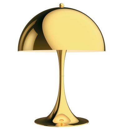 Lampe de table Panthella 320, Laiton métallisé