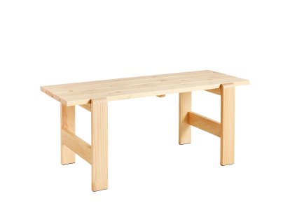 Table Weekday , L 180 x P 66 cm, Pin laqué