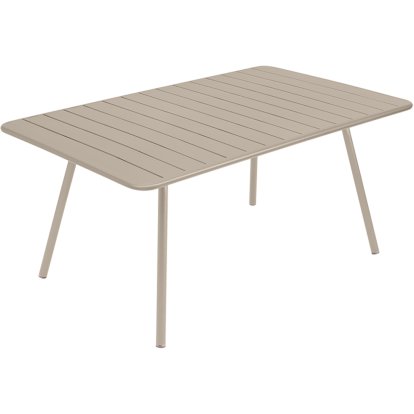 Table de Jardin Luxembourg , 165 x 100 cm, Muscade