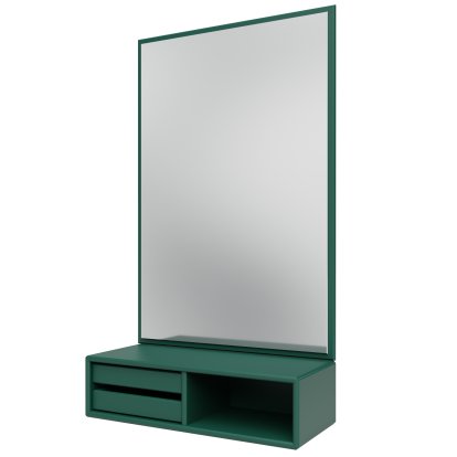Miroir Glance avec tablette, Pine
