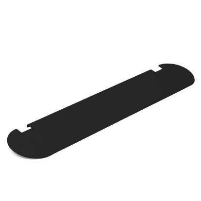 Étagère TV Moon, Gris anthracite