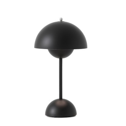 Lampe Flowerpot VP9 portable, Noir mat