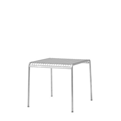 Table Palissade, Hot galvanized, L 82,5 x L 90 cm
