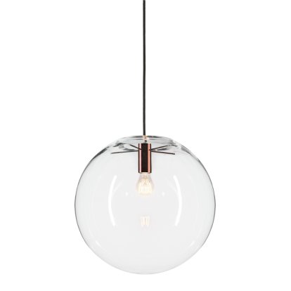 Suspension Selene cuivre, 45 cm