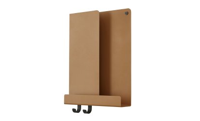 Etagère Folded Shelves, H 40 x L 29,5 cm, Orange brûlée