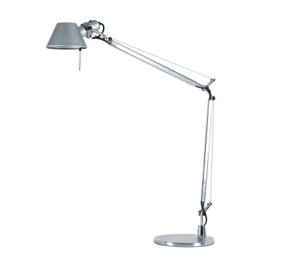 Lampe de table Tolomeo, Aluminium, Avec pied, LED
