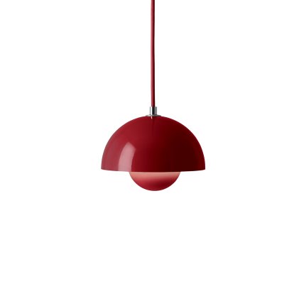 Suspension Flowerpot VP10, Rouge vermillon