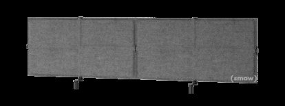 Écran de séparation USM privacy panels pour table USM, Pour table USM Haller Plus/Advanced, 150 cm, Anthracite
