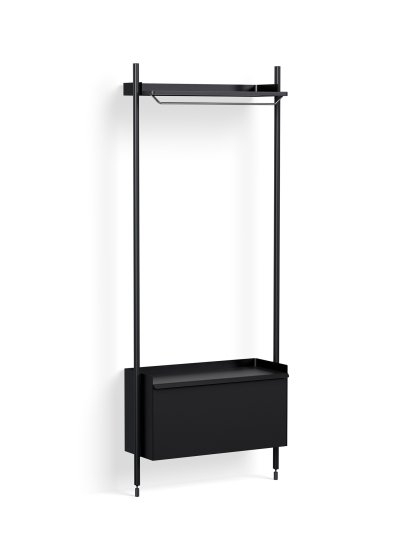 Étagère Système Pier, Portemanteau, Module 1001