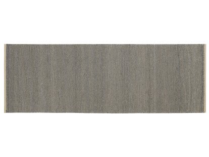 Tapis Daisy, 80 x 240 cm, Noir/beige