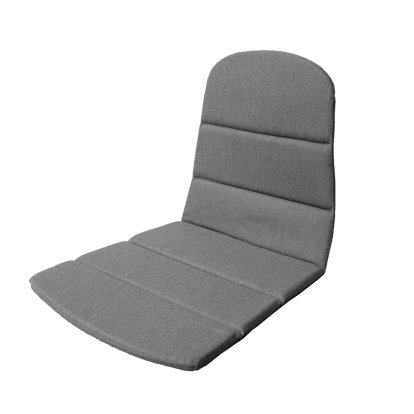 Coussin pour chaise Breeze, Coussin dossier/assise, Natté, Gris