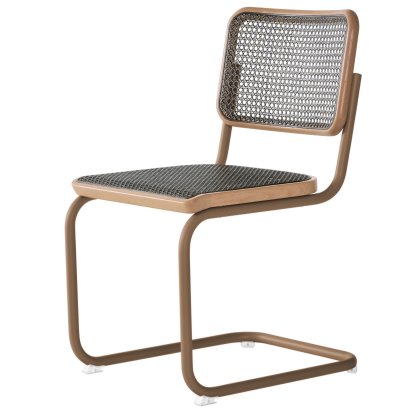 Chaise Cantilever S 32 V Dark Melange, Bois de rose