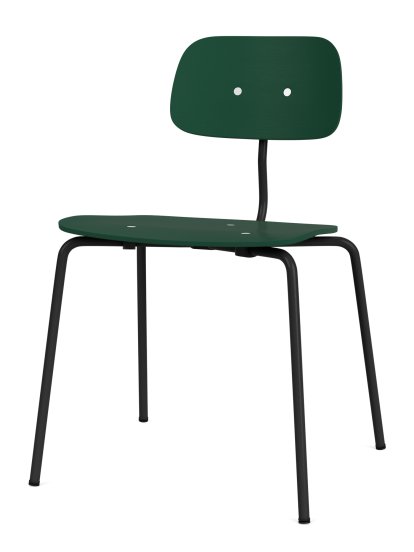 Chaise Kevi 2060, Pin, Noir