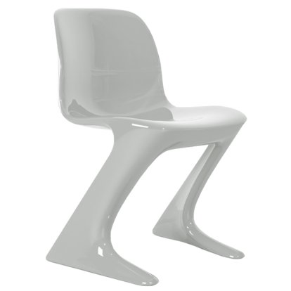 Chaise Z.Stuhl, Sans accoudoirs, Gris clair